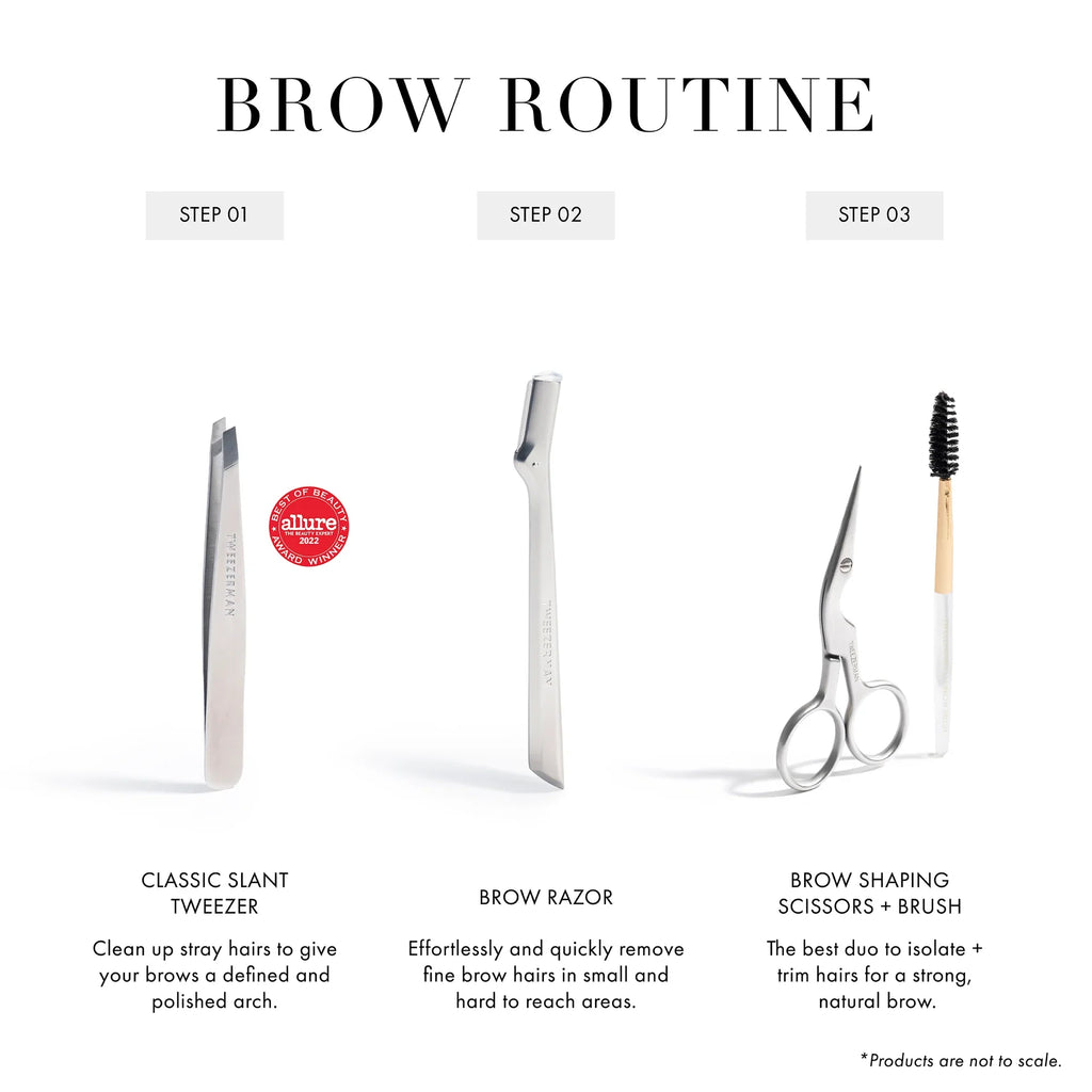 Opulent Shears Arcé Brow Scissors & Grooming Brush