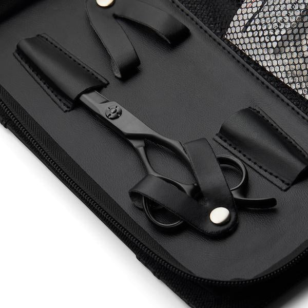 Opulent Shears Matte Black Aichei Mountain Offset Scissor & Thinner Combo